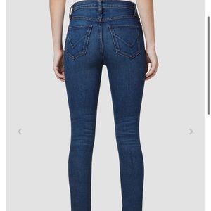 *DAMAGED ZIPPER* Hudson Nico Super Skinny Jeans
